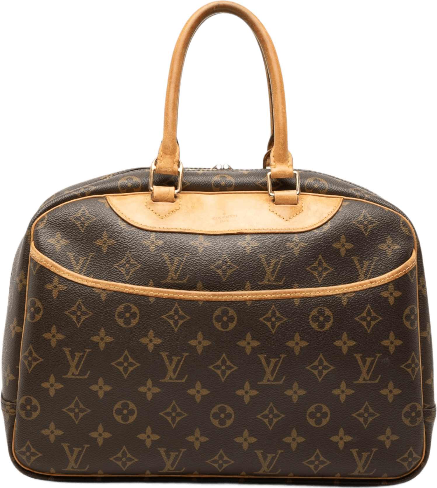 Louis Vuitton Monogram Deauville, från Luxclusif, i färgen brun.
