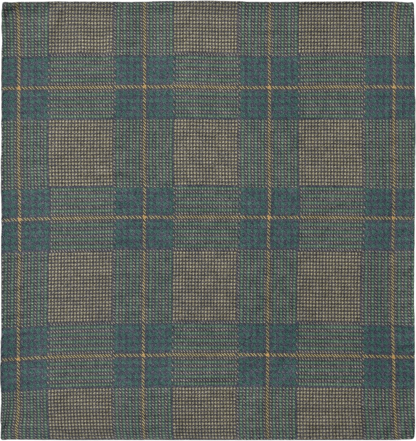 Dubbelsidig Näsduk, från Eton, i färgen dark green.