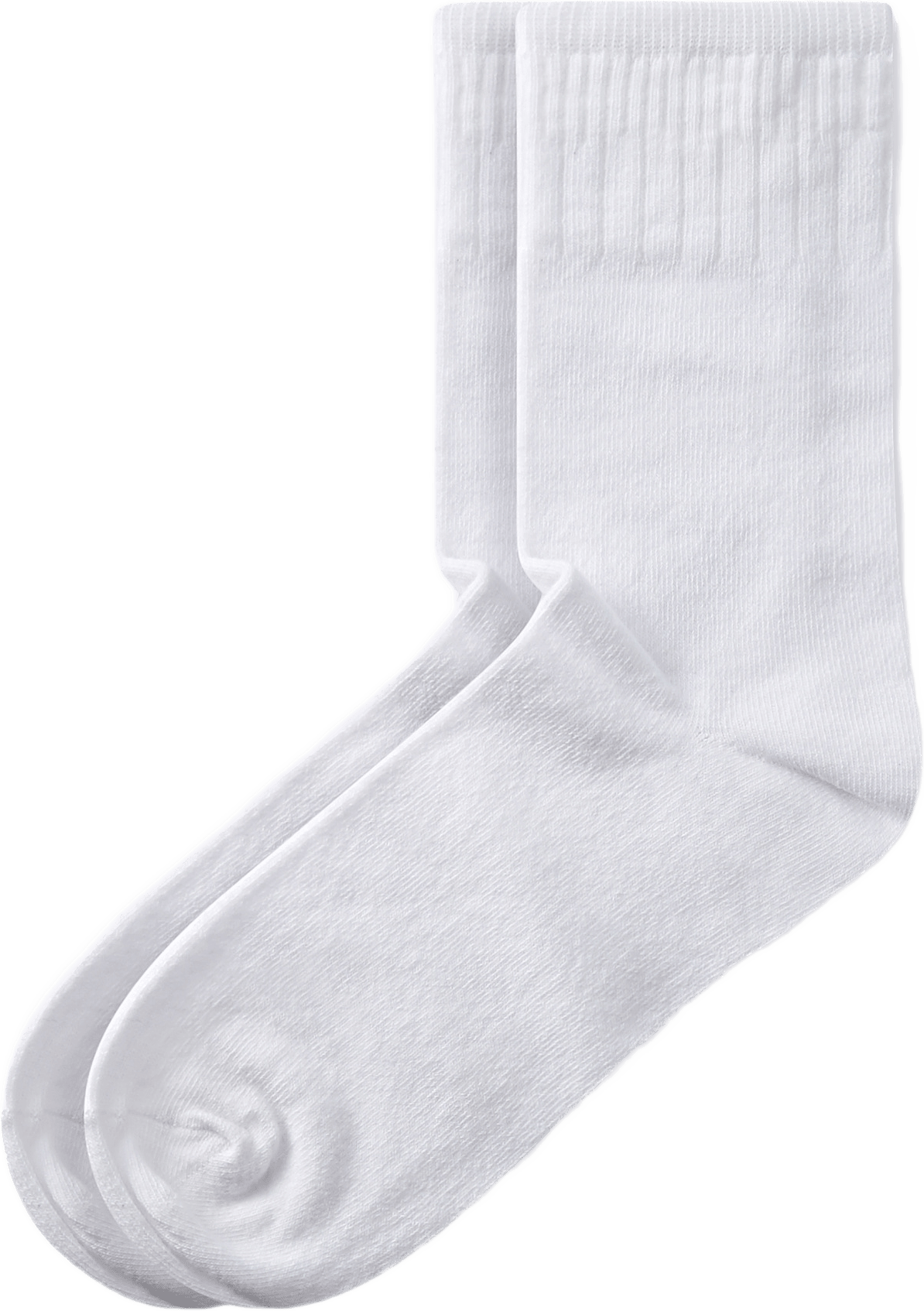 Ribbade strumpor, från Å WOMAN, i färgen White.