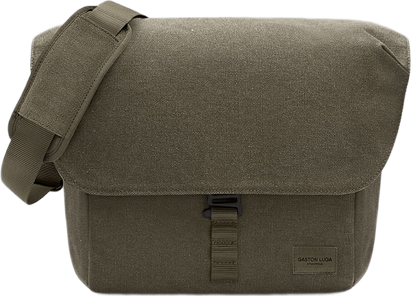 Spläsh Messenger 14", från Gaston Luga, i färgen weave fern green.
