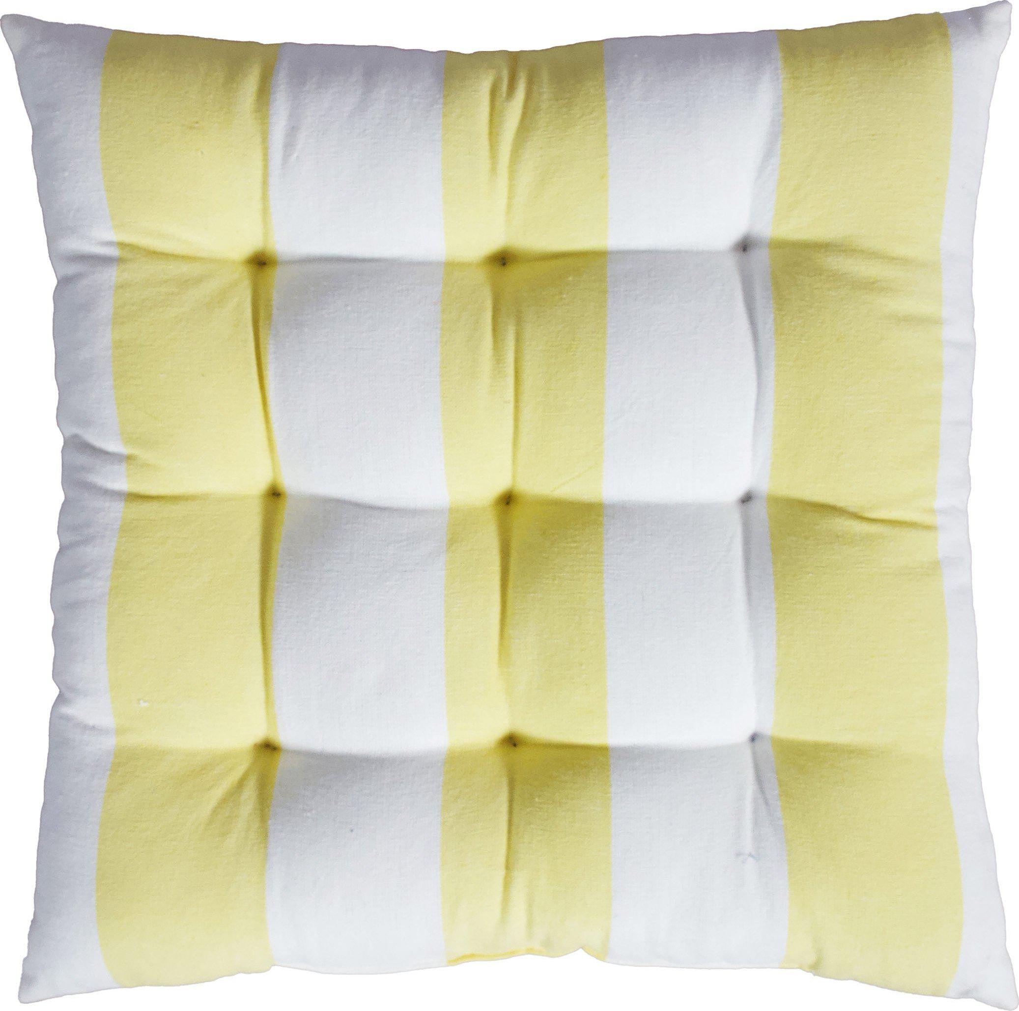 Louise Stolsdyna, från Svanefors, i färgen gul.