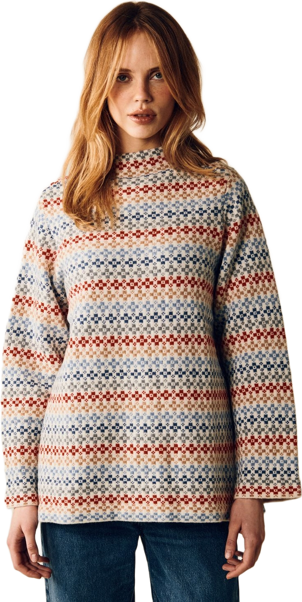 Kajsa Jumper, från Jumperfabriken, i färgen off white.