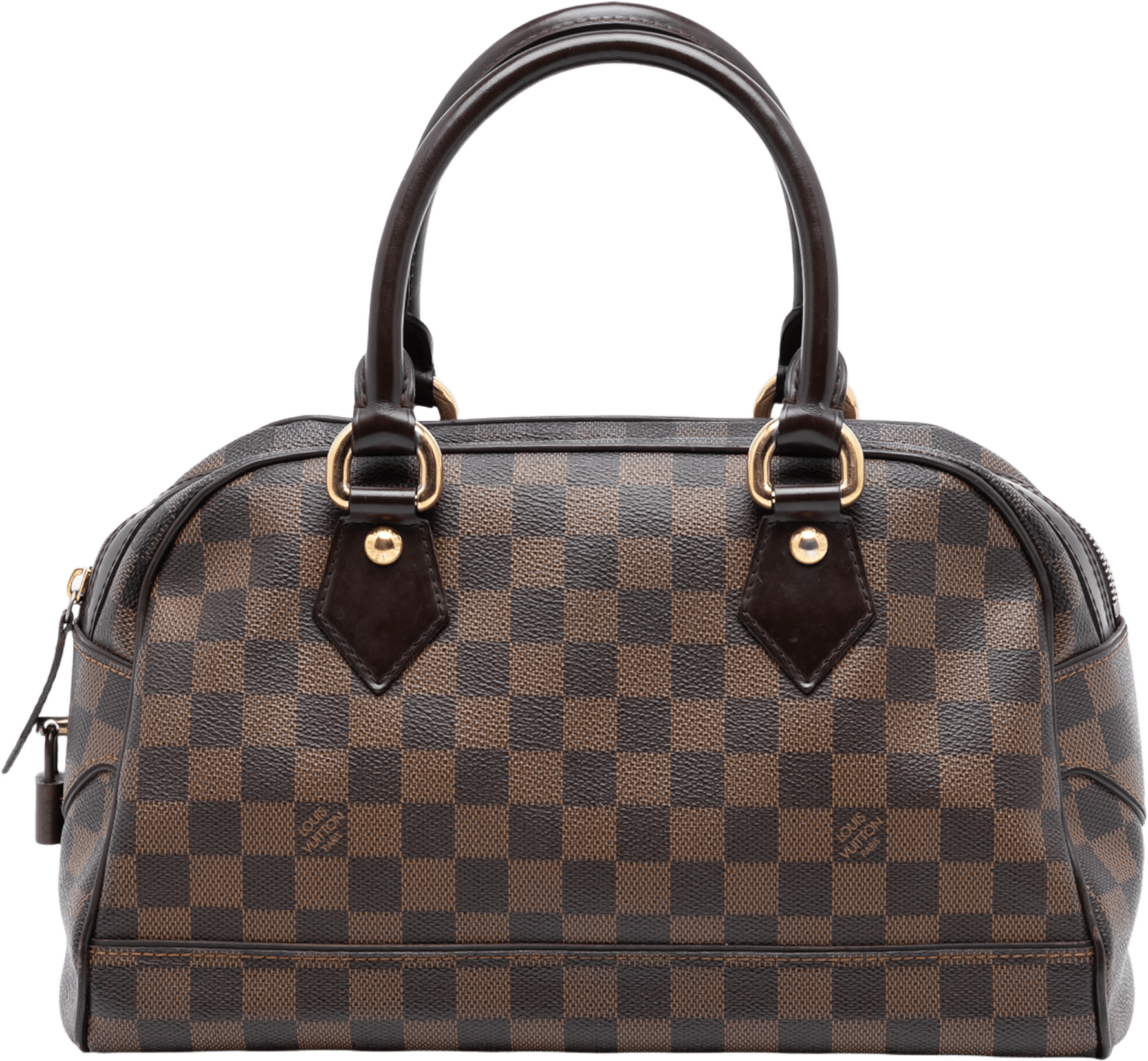 Louis Vuitton Damier Ebene Duomo, från Luxclusif, i färgen brown.