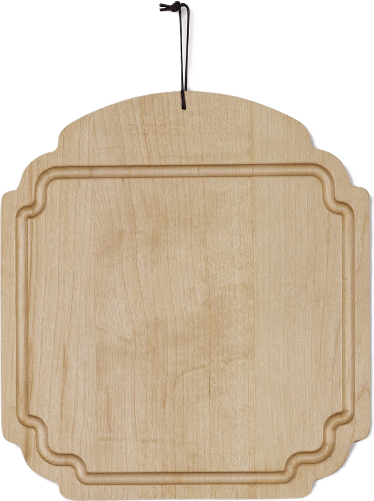 Skärbräda Lönn 28ø, från Dutchdeluxes, i färgen beige.