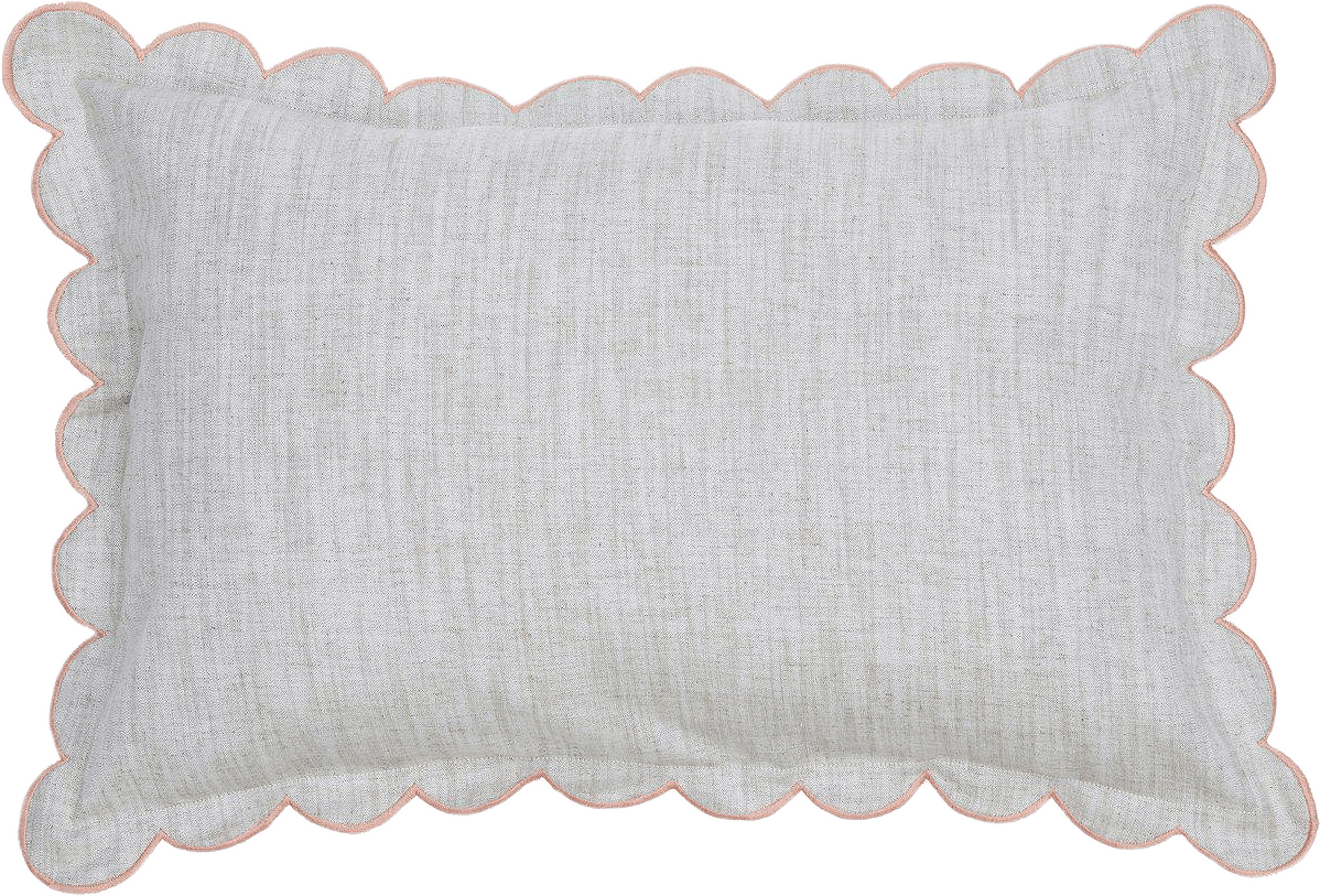 Sabina Kuddfodral, från Svanefors, i färgen korall.