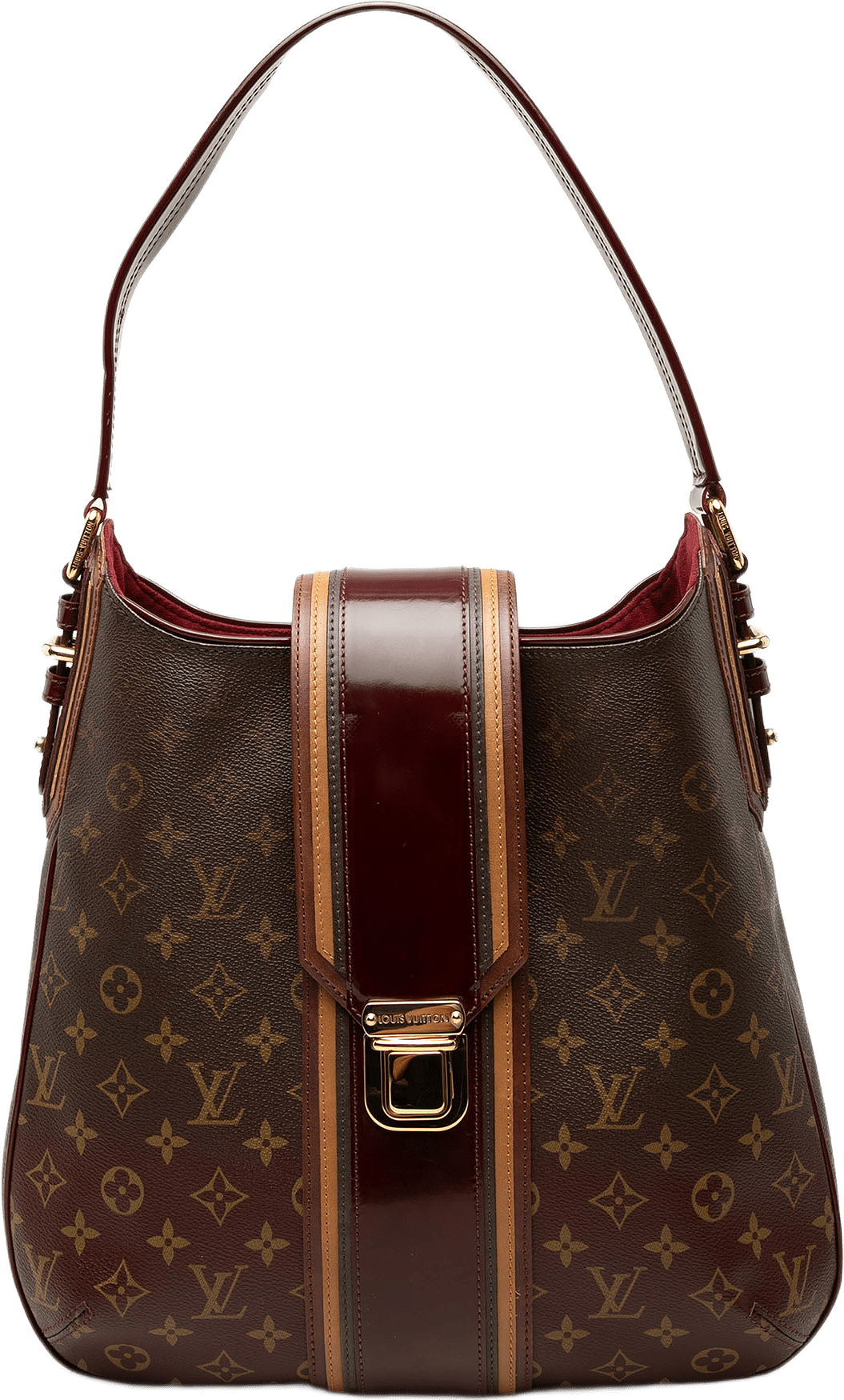 Louis Vuitton Monogram Mirage Musette, från Luxclusif, i färgen brun.