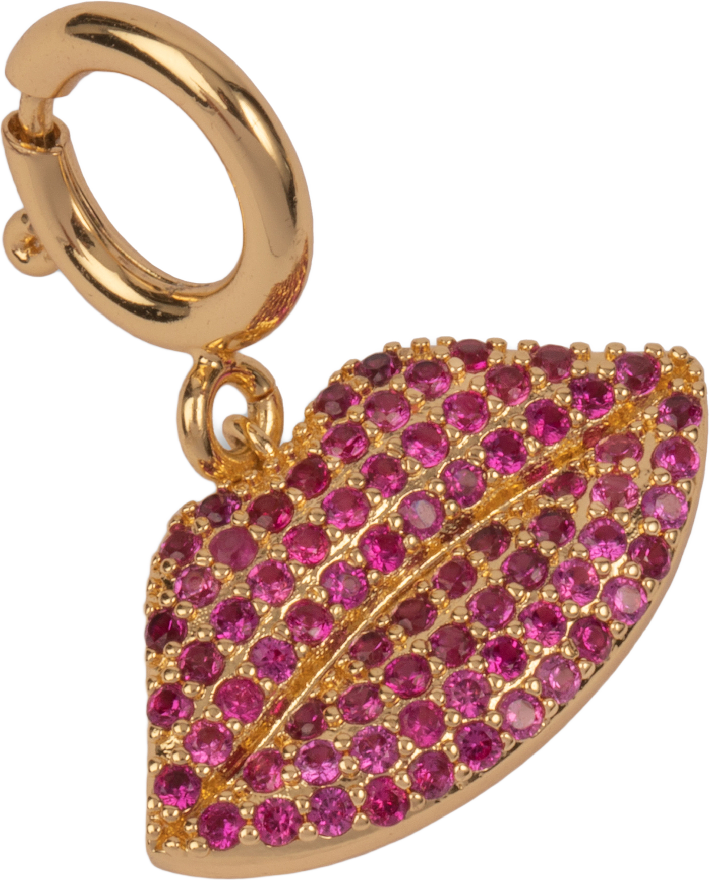 Lip Charm, från pfgSTOCKHOLM, i färgen pink/gold.