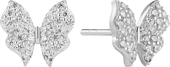 Örhänge Farfalla, från Sif Jakobs Jewellery, i färgen 925 sterling silver.