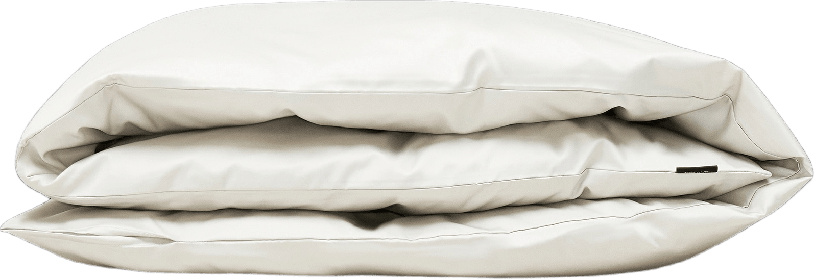 Shade Påslakan 150 X 210 cm, från Ogland, i färgen perfect white.