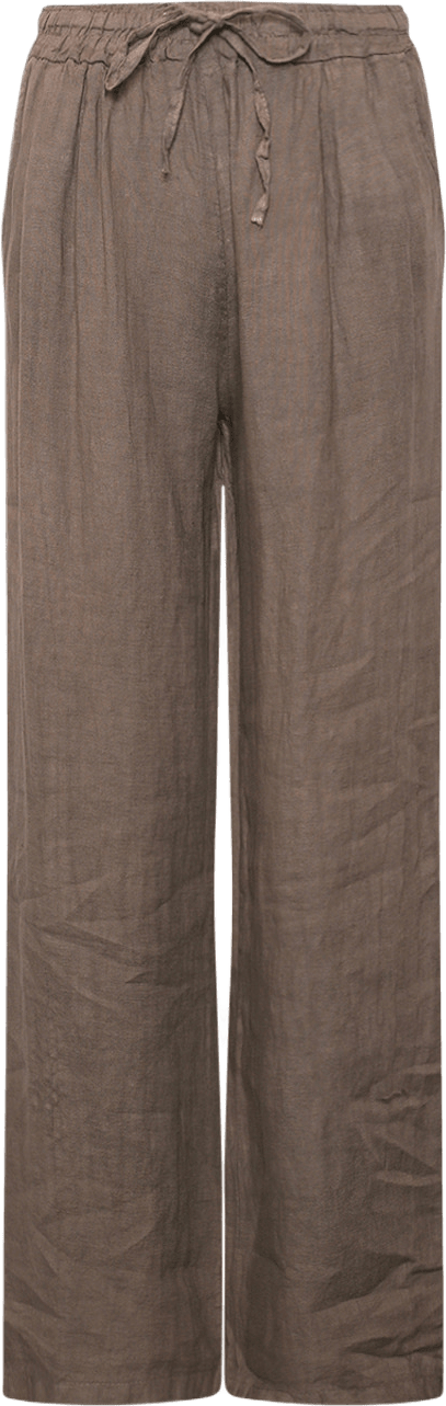 18870, Pants, Linen - Nougat, från Tiffany, i färgen nougat.