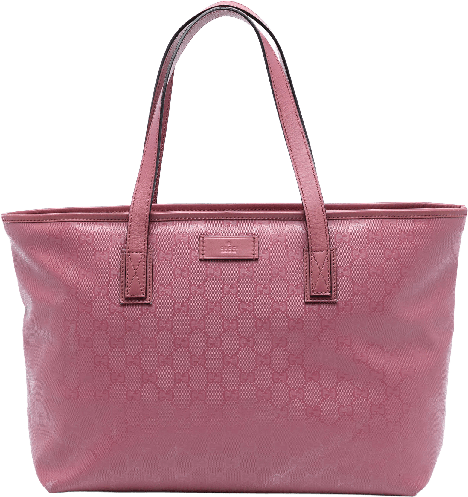 Gucci Medium Gg Imprime Tote, från Luxclusif, i färgen pink.