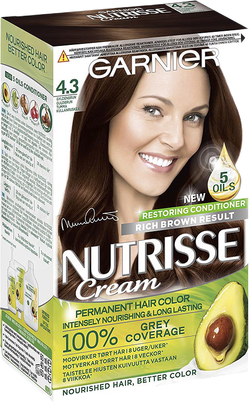 Nutrisse Permanent Nourishing Hair Color Nivå 3