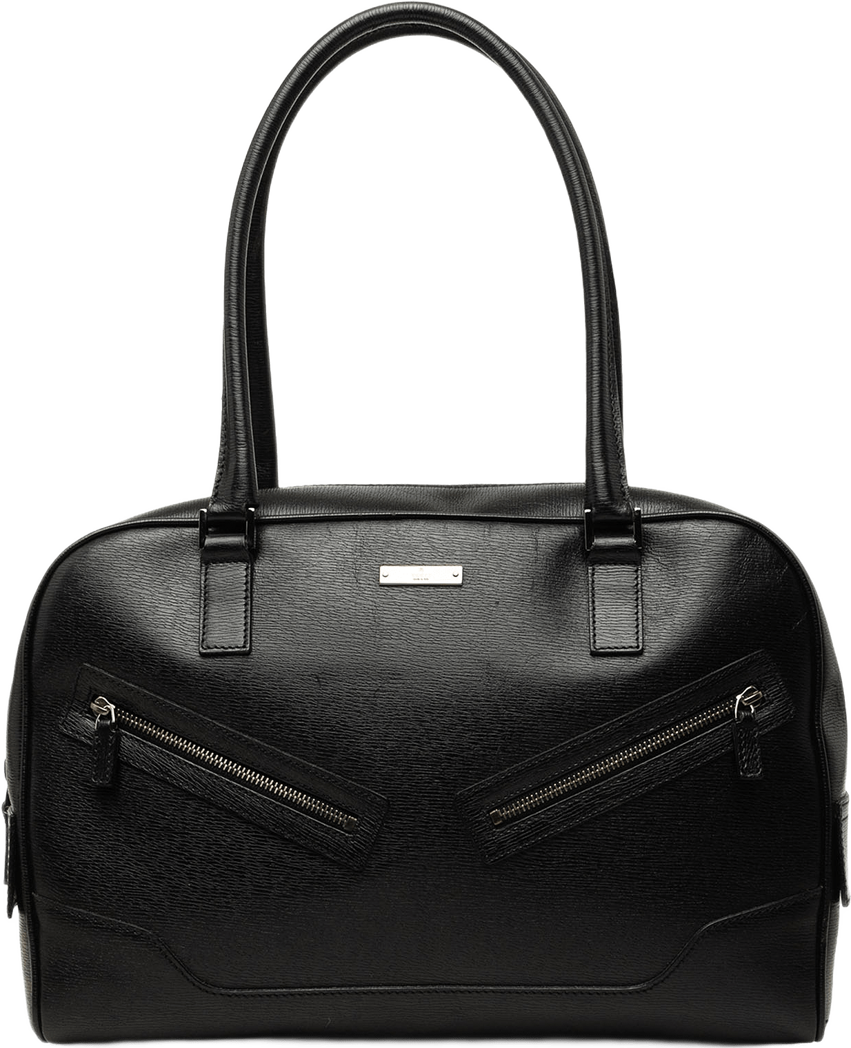 Gucci Calfskin Handbag, från Luxclusif, i färgen svart.