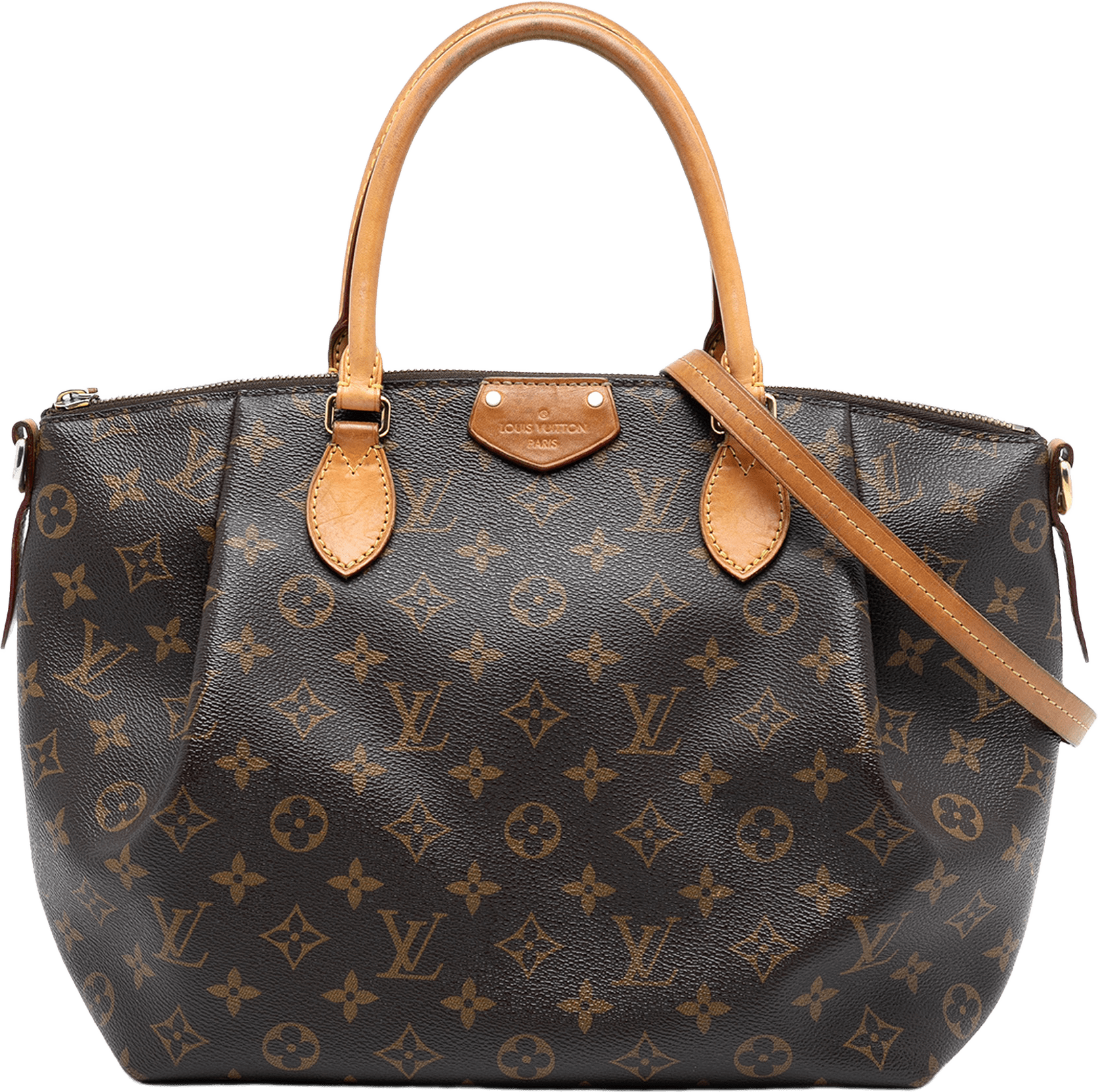 Louis Vuitton Monogram Turenne Mm, från Luxclusif, i färgen brown.