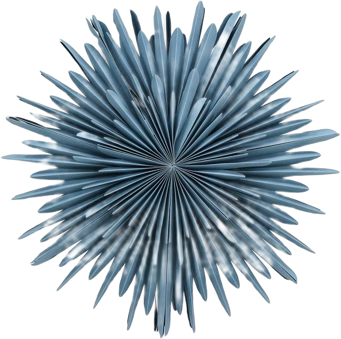 Sälen Adventsstjärna, från Venture Home, i färgen blue,grey,white.