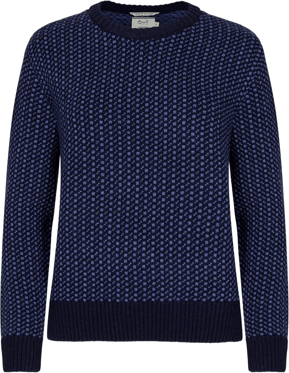 Olga Stickad Marinblå, från emmamalena, i färgen marinblå.