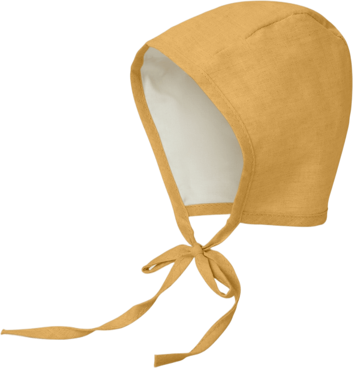 Linen Bonnet, från BabyMocs, i färgen yellow.