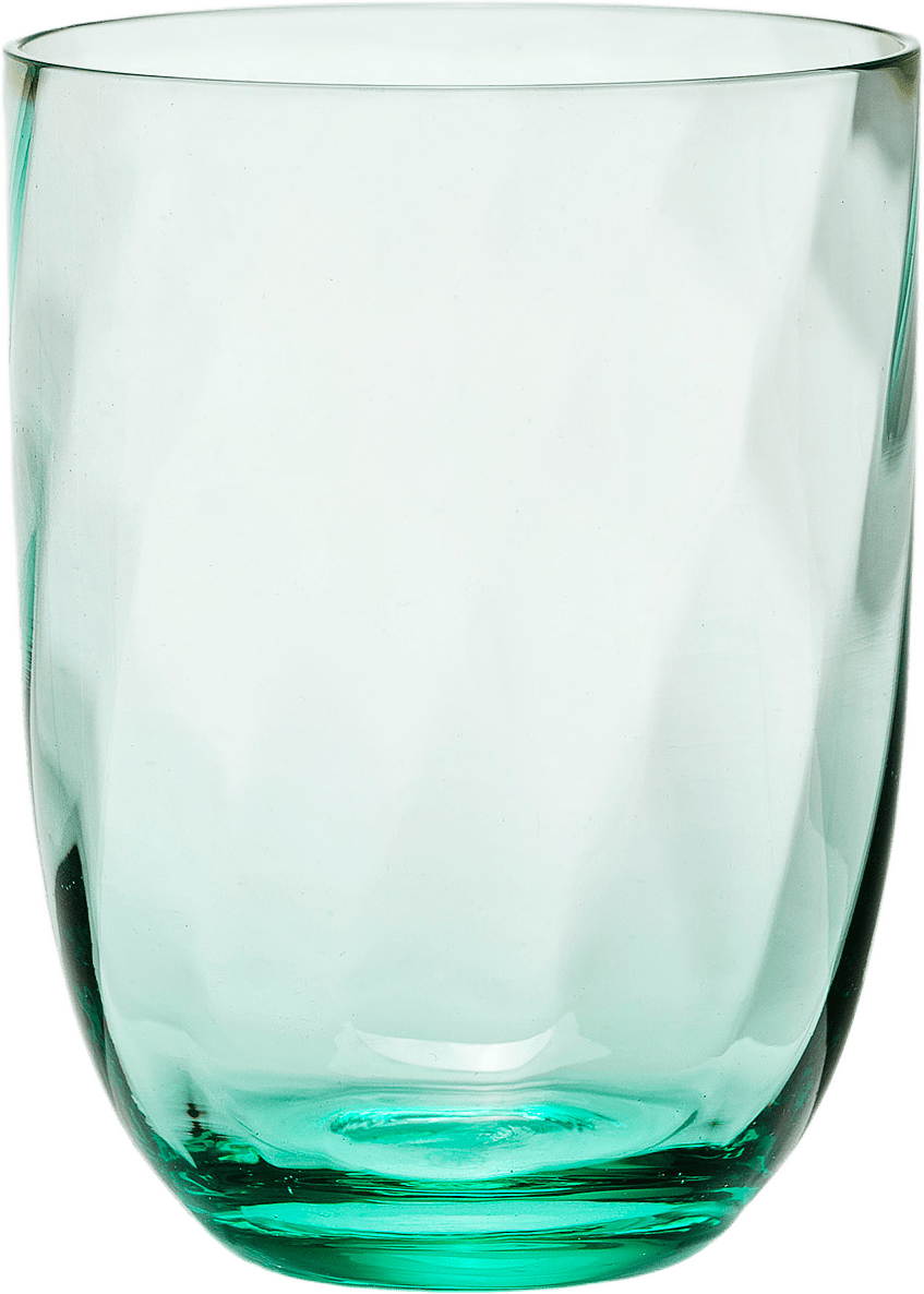 Karin Dricksglas, 2-pack, från In Flore, i färgen blå grön.