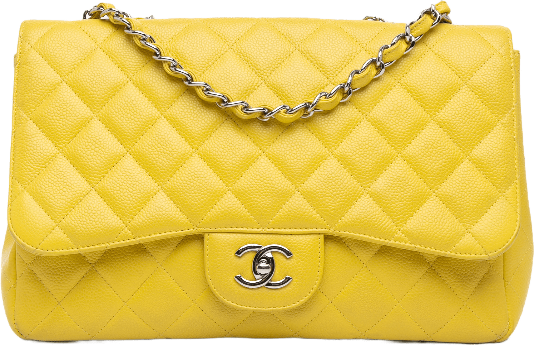 Chanel Jumbo Classic Caviar Single Flap