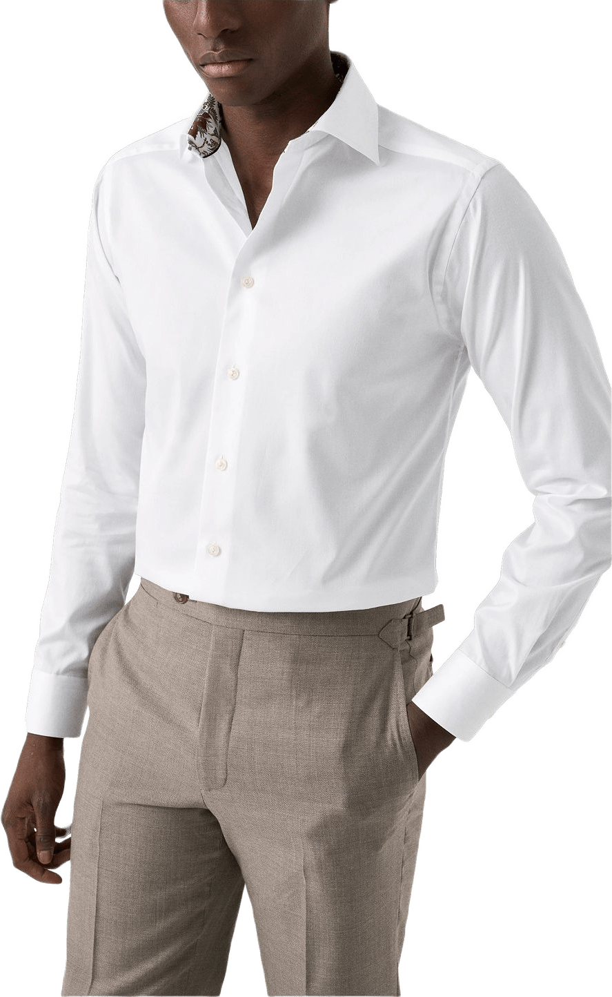Signature Twill-skjorta Slim Fit