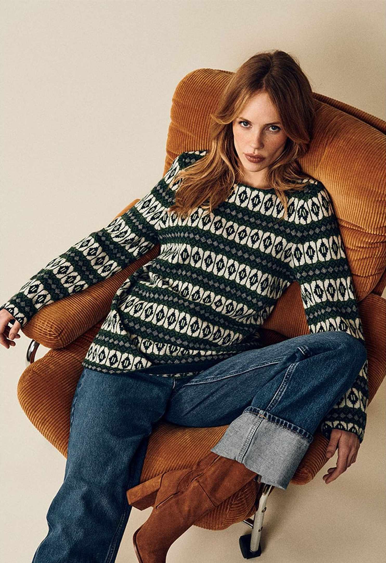 Lilja Jumper, från Jumperfabriken, i färgen green.