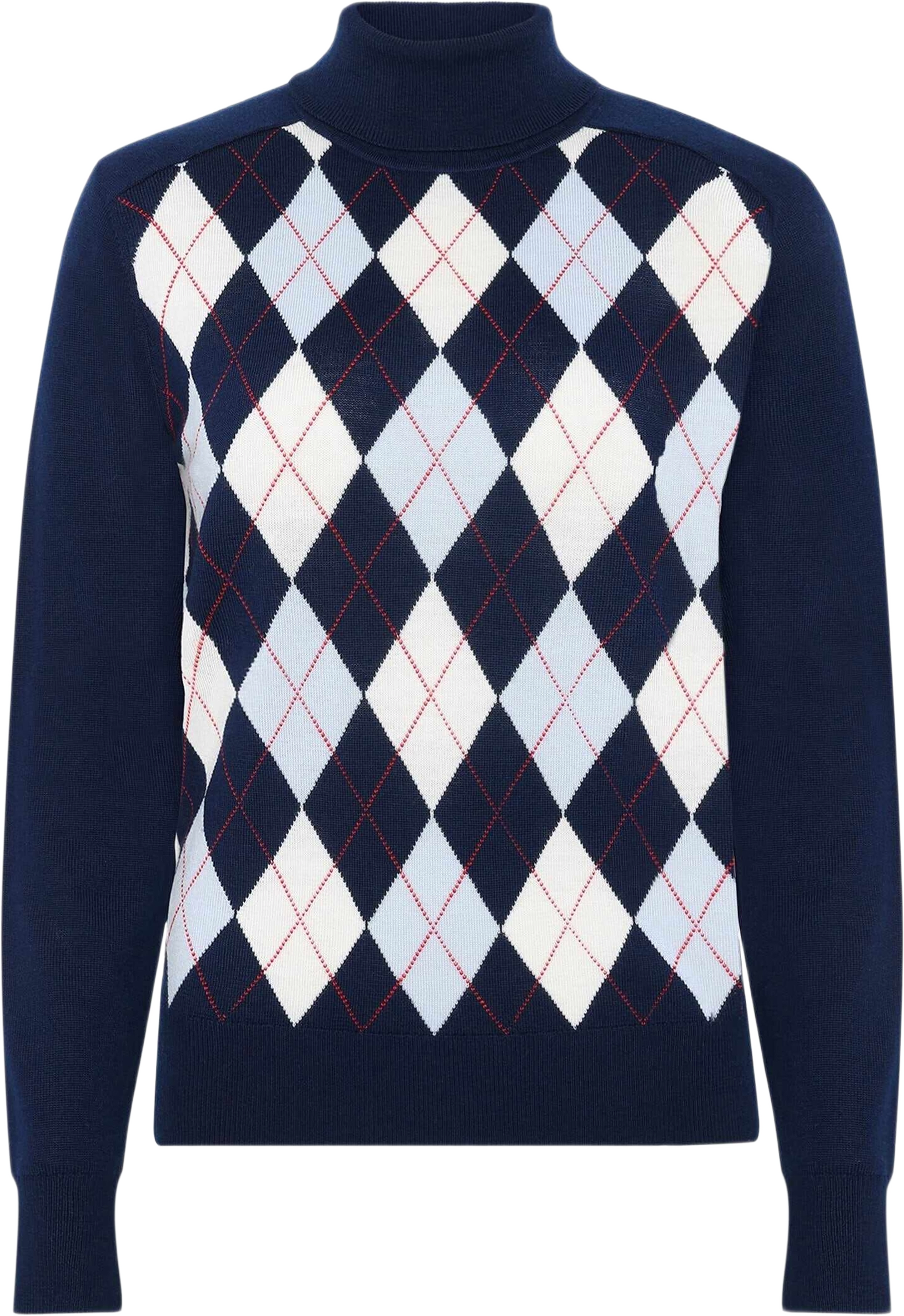Betsy Argyle Sweater, från Newhouse, i färgen marinblå.