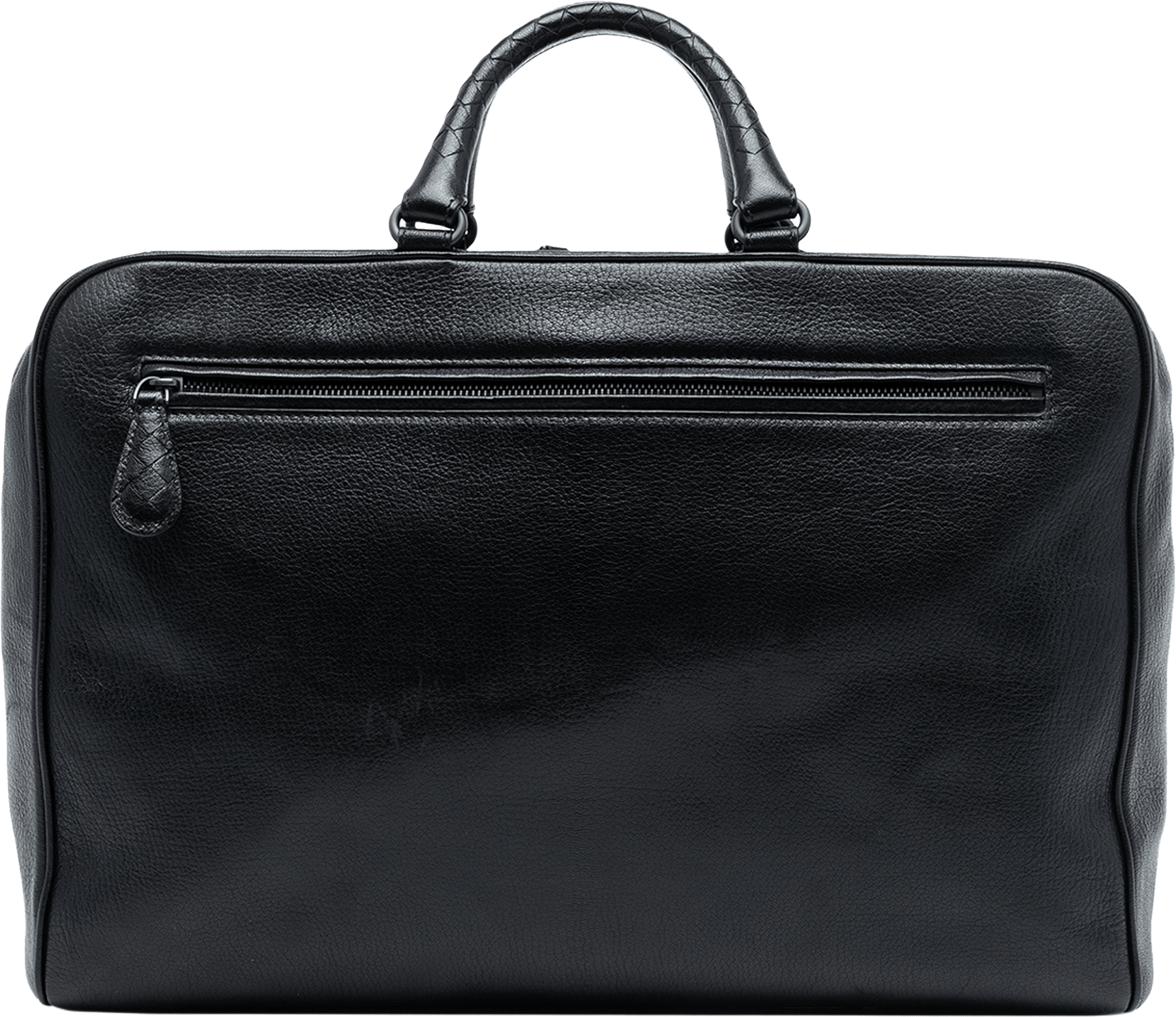 Bottega Veneta Madras Sfumato Brera Handbag, från Luxclusif, i färgen black.