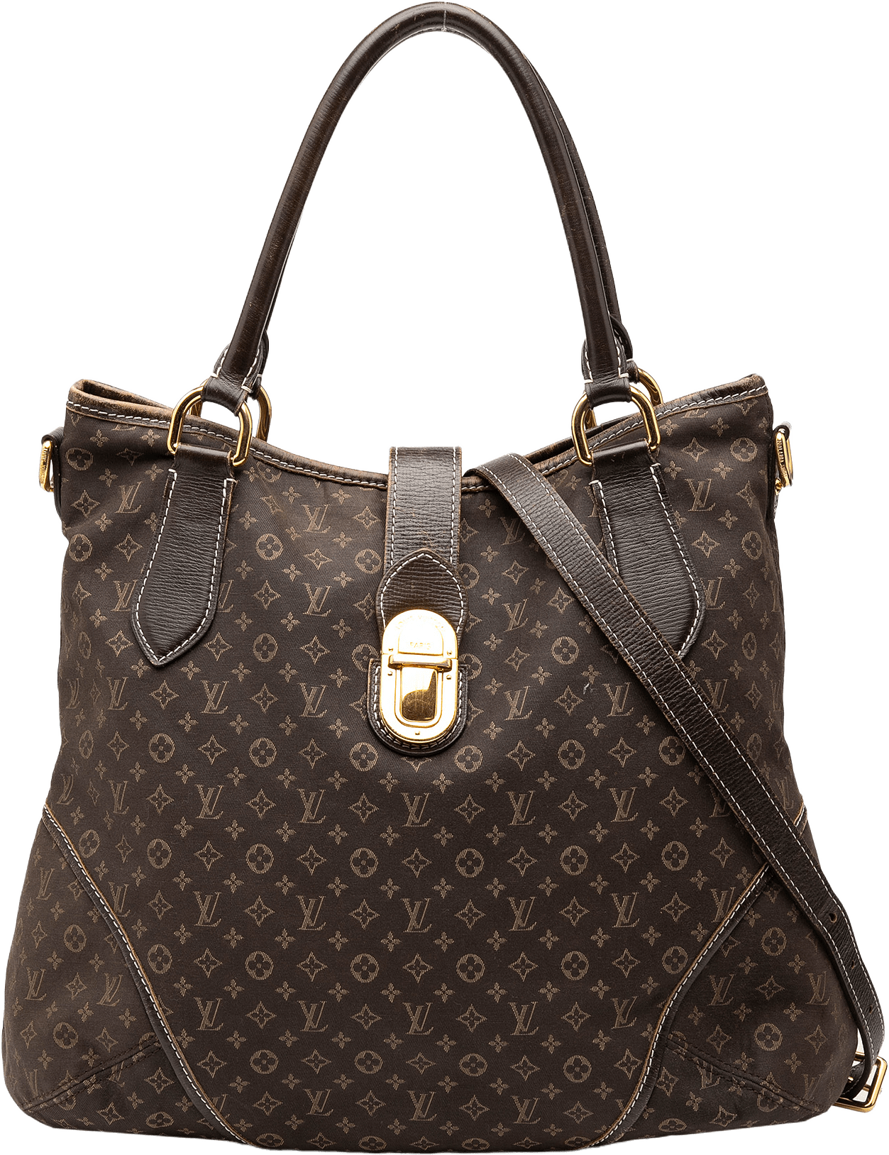 Louis Vuitton Monogram Idylle Elegie, från Luxclusif, i färgen dark brown.