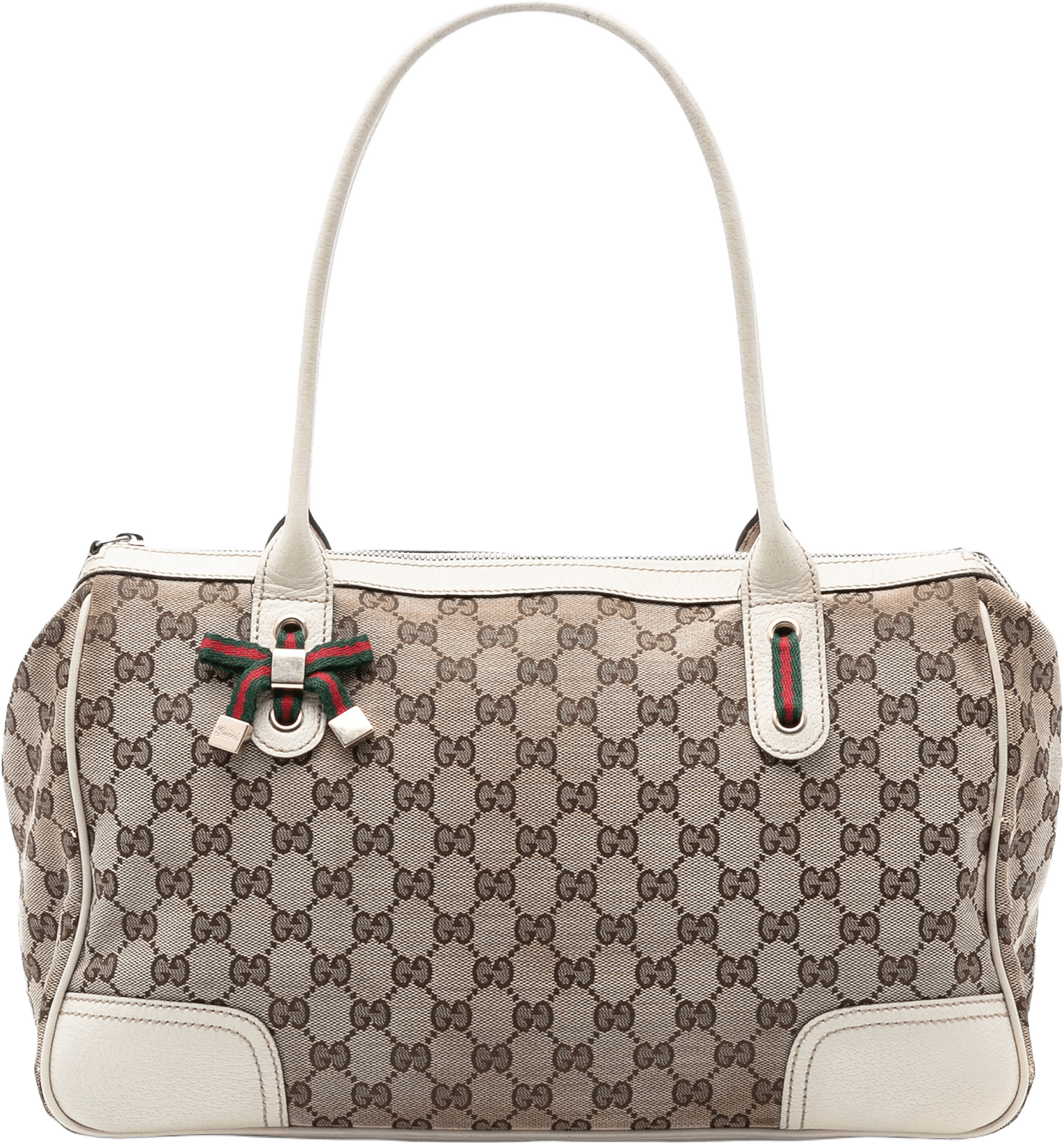 Gucci Gg Canvas Princy Shoulder Bag, från Luxclusif, i färgen beige.