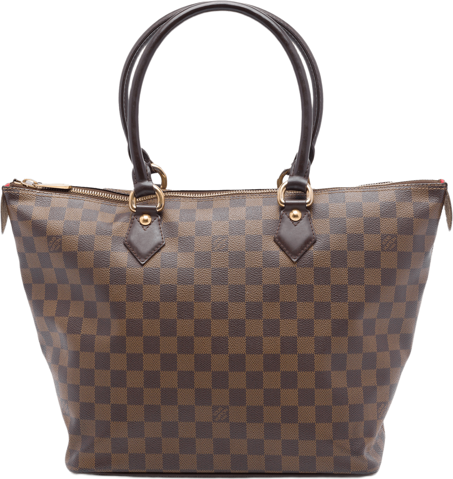 Louis Vuitton Damier Ebene Saleya Mm, från Luxclusif, i färgen brun.