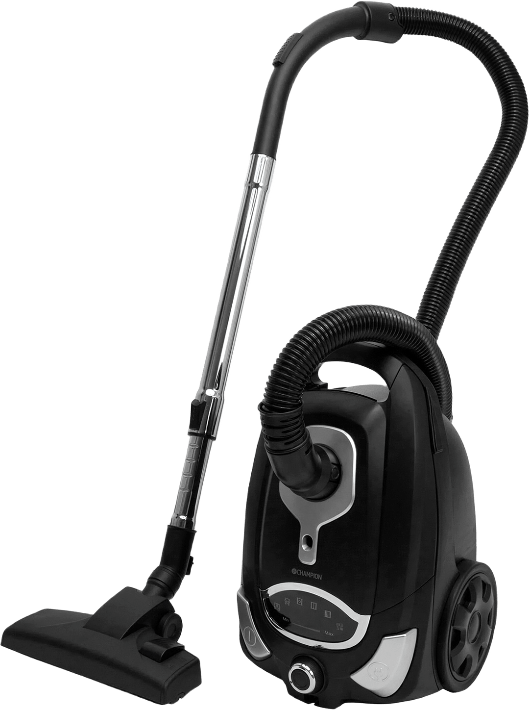 Dammsugare Eco Clean 700w, från Champion Nordic, i färgen mattsvart.