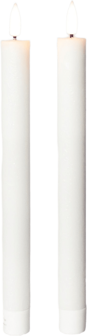 Luna Led Kronljus 22cm 2-pack, från Led Nordic, i färgen red.