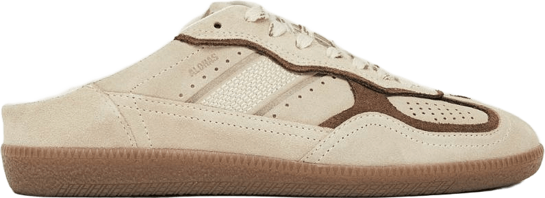 Tb.490 Mule Cream Leather Sneakers