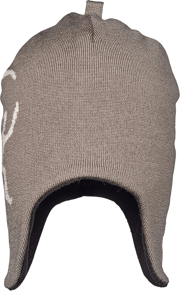 Isbjörn Eaglet Stickad Mössa, från ISBJÖRN of Sweden, i färgen mole.