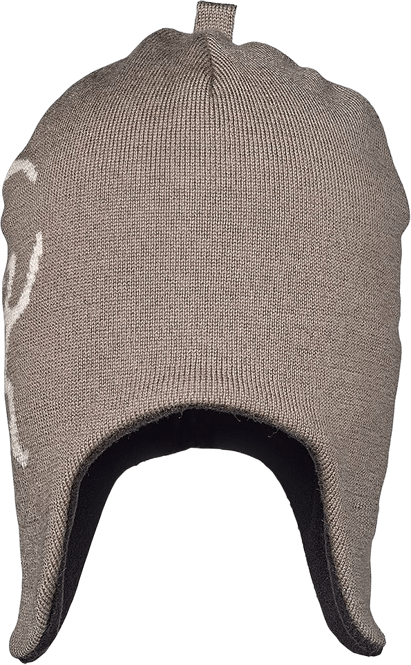 Isbjörn Eaglet Stickad Mössa, från ISBJÖRN of Sweden, i färgen mole.
