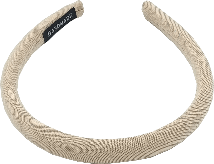 Diadem 2 Cm Jersey, från Complement, i färgen beige.