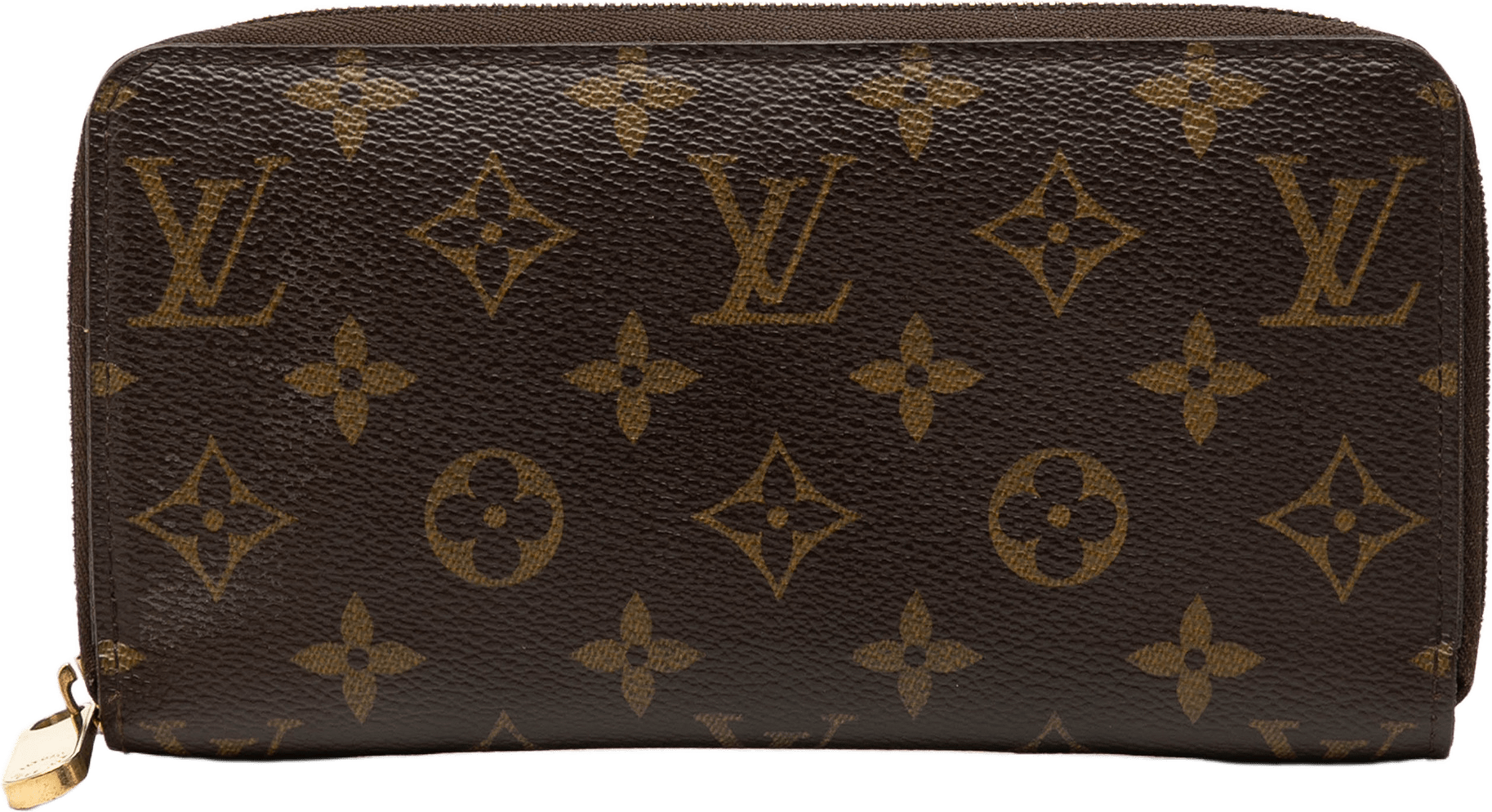 Louis Vuitton Monogram Zippy Long Wallet, från Luxclusif, i färgen brown.