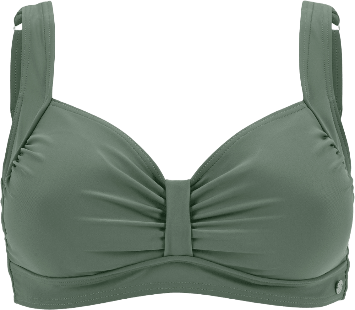 Malta Excellent Bikini-bh, från Swegmark, i färgen olive green.