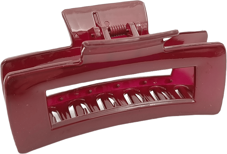 Stor Hårklämma, från Complement, i färgen wine.