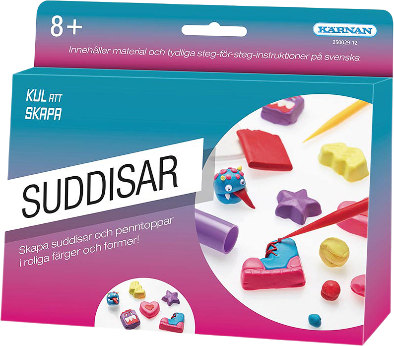 Kul att skapa-set, Skapa egna suddisar, från Egmont.