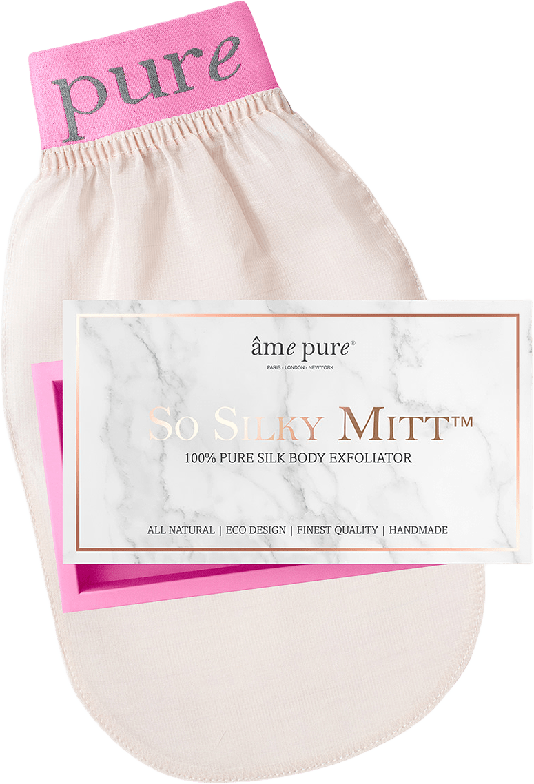 So Silky Mitt | 100% Pure Silk Body Exfoliator