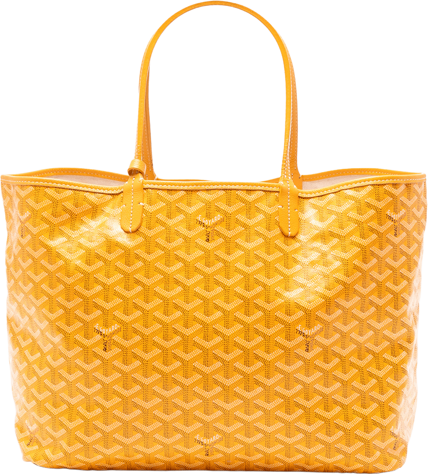 Goyard Goyardine Saint Louis Pm, från Luxclusif, i färgen yellow.