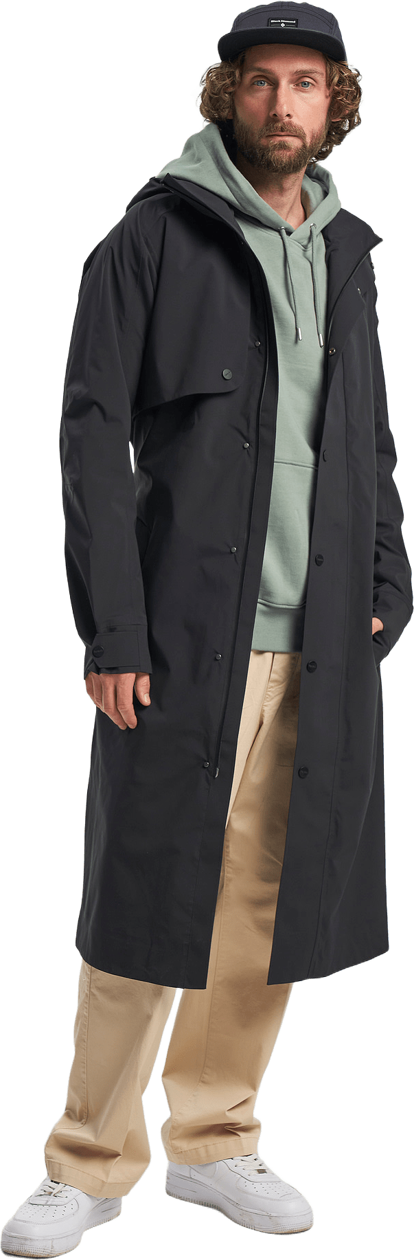 Trench Nouveau Men, från Tenson, i färgen svart.