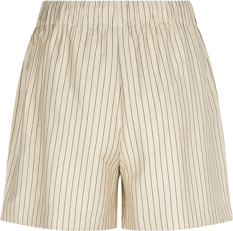 Isabelmd Shorts, från Modström, i färgen summer sand pinstripe.