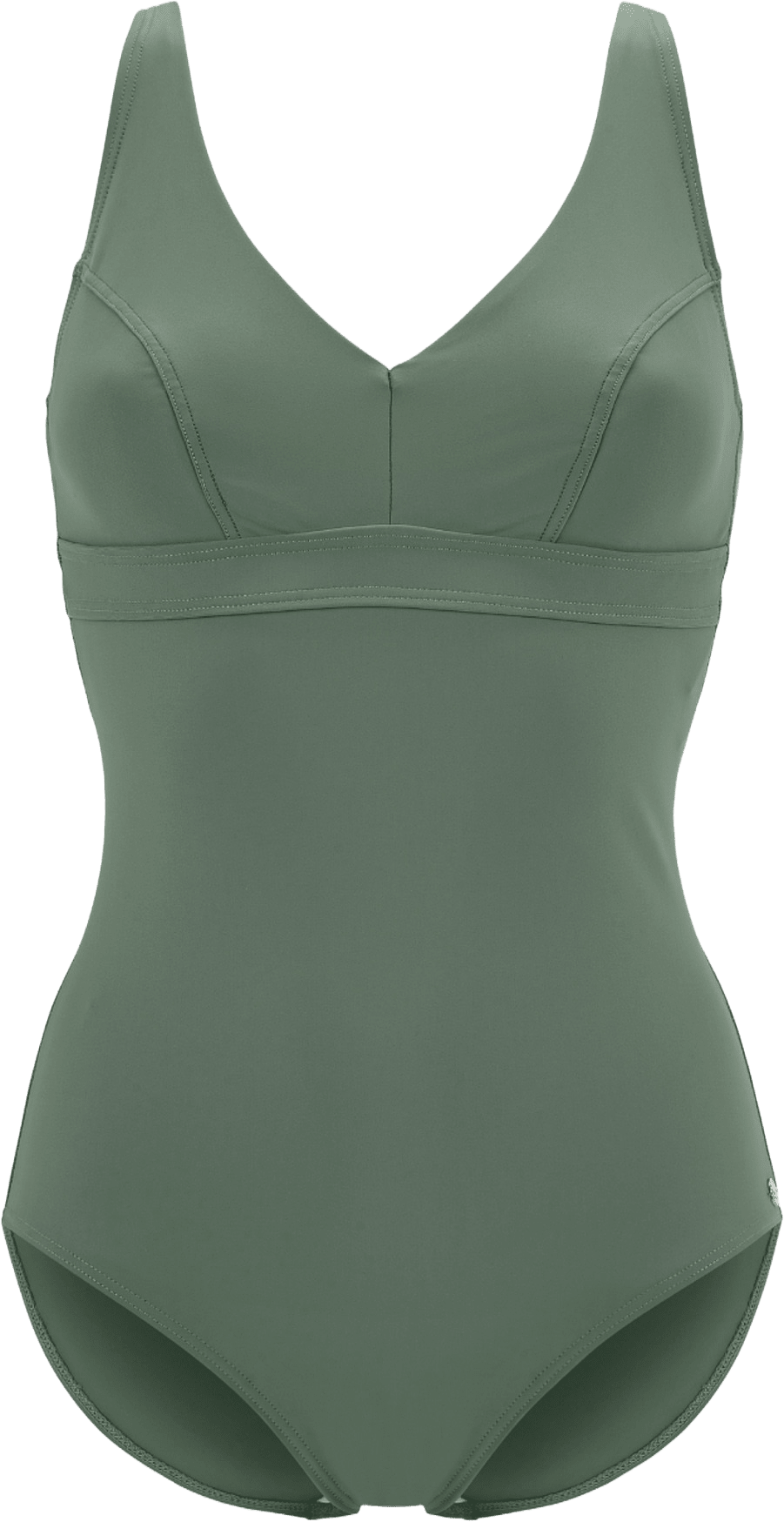 Sorrento Excellent Baddräkt, från Swegmark, i färgen olive green.