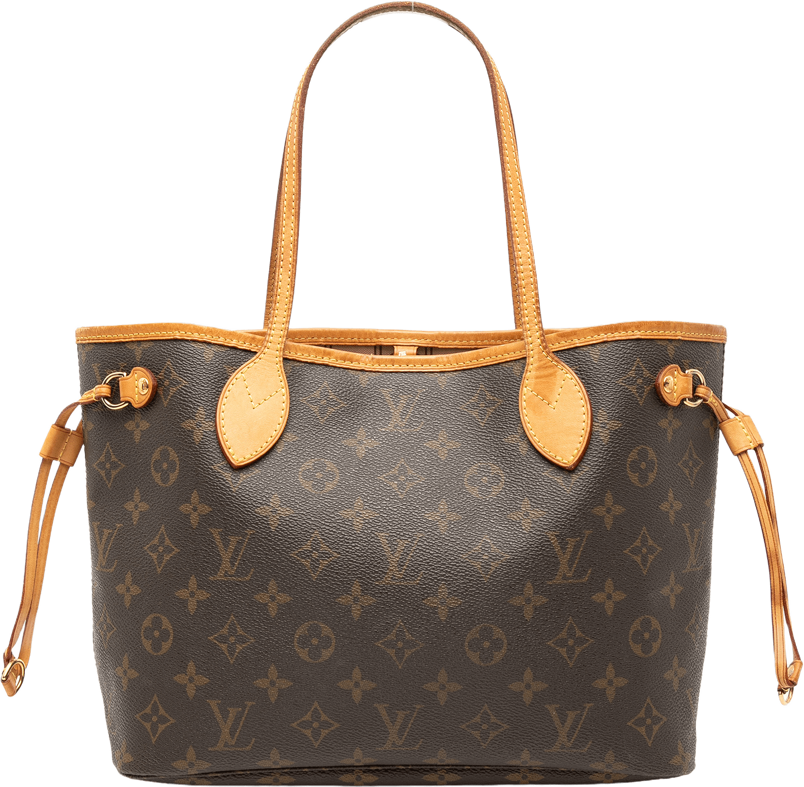Louis Vuitton Monogram Neverfull Pm, från Luxclusif, i färgen brown.