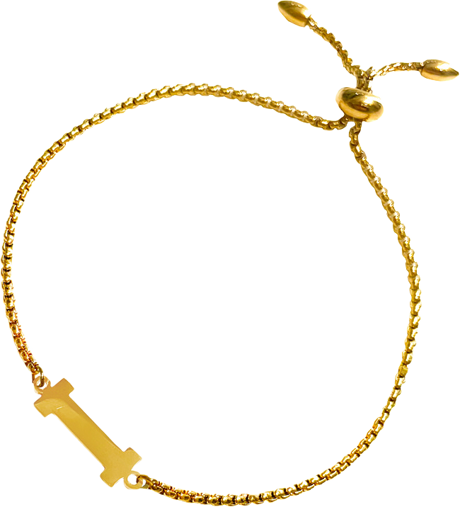 New Identity Bracelet D Gold