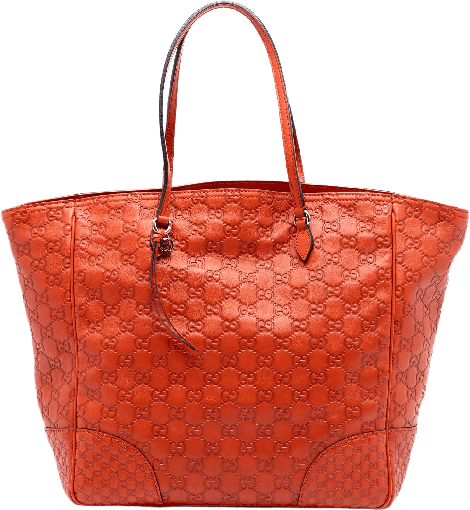 Gucci Guccissima Bree Tote, från Luxclusif, i färgen orange.