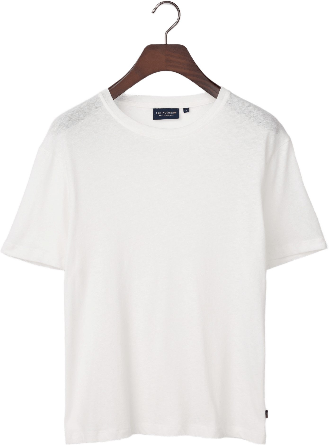 Linen Blend Boxy Tee