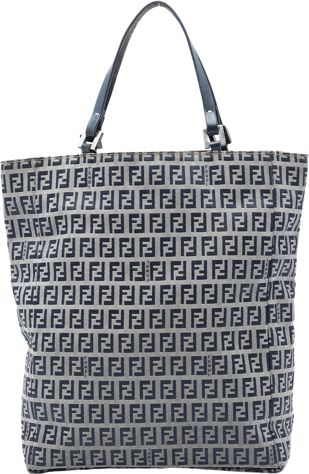 Fendi Zucchino Canvas Tote, från Luxclusif, i färgen gray.